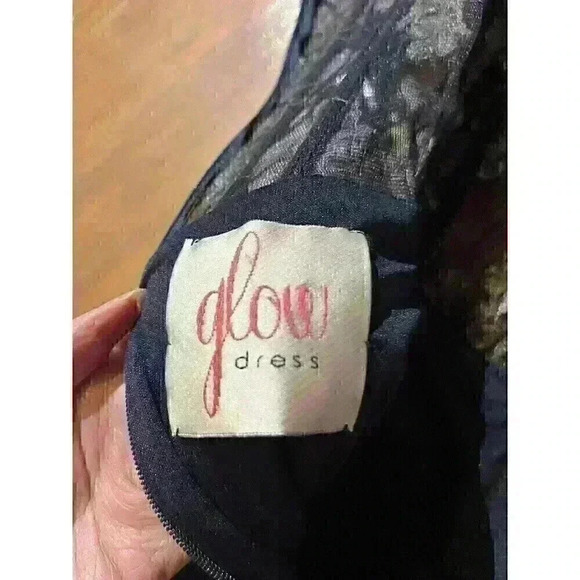 Glow By Colors Womens Corset Sequin Semi Sheer Strapless Jovani Evening Dress 6 - Picture 3 of 16